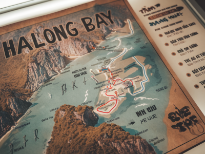 Explorer la baie dHalong sur une carte détaillée : itinéraires, conseils