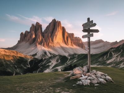 Itinéraire slow travel de 5 jours dans les dolomites en privilégiant refuges et sentiers secrets