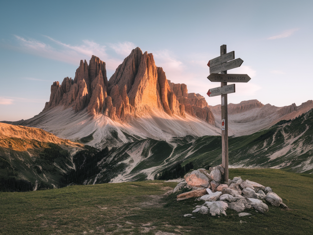 Itinéraire slow travel de 5 jours dans les dolomites en privilégiant refuges et sentiers secrets