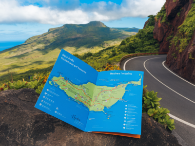 Carte pratique pour explorer les circuits et plages de Madère